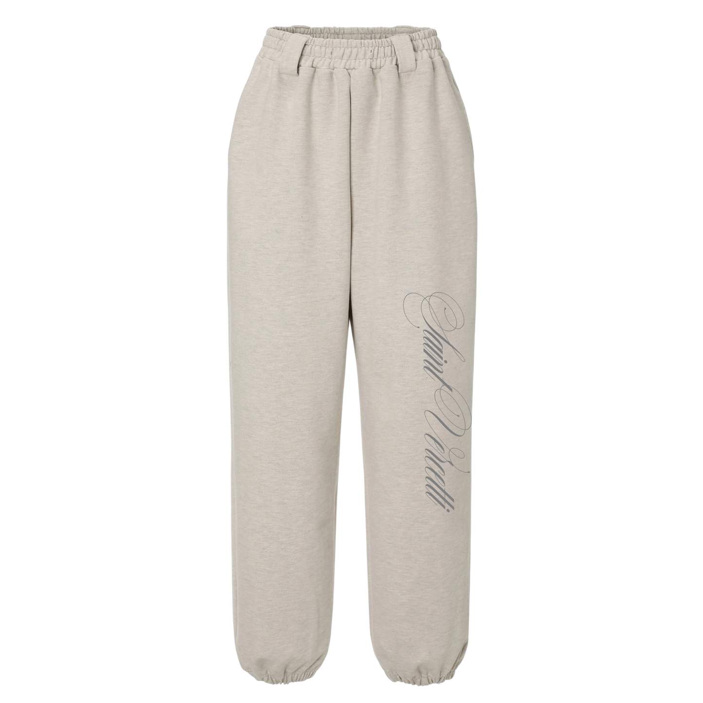 LOS VERC CURSIVE JOGGERS GREY