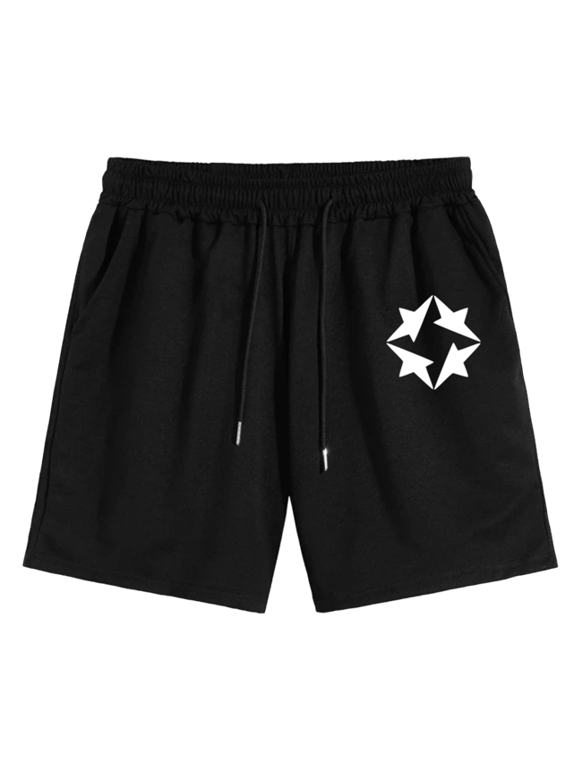 QUADSTAR WINDBREAKER SHORTS BLACK
