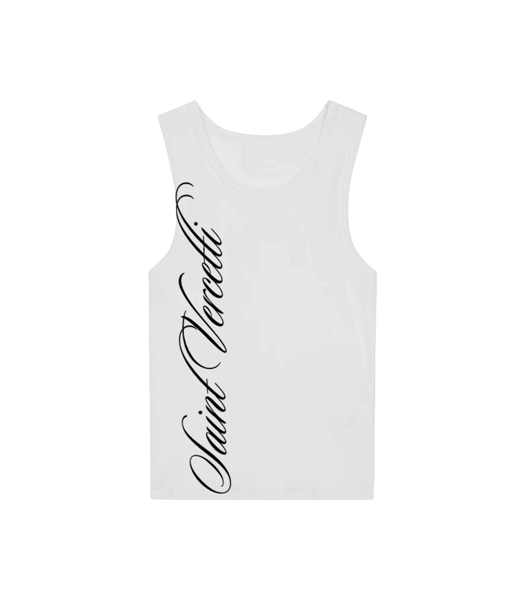 SCRIPT SV TANK TOP WHITE
