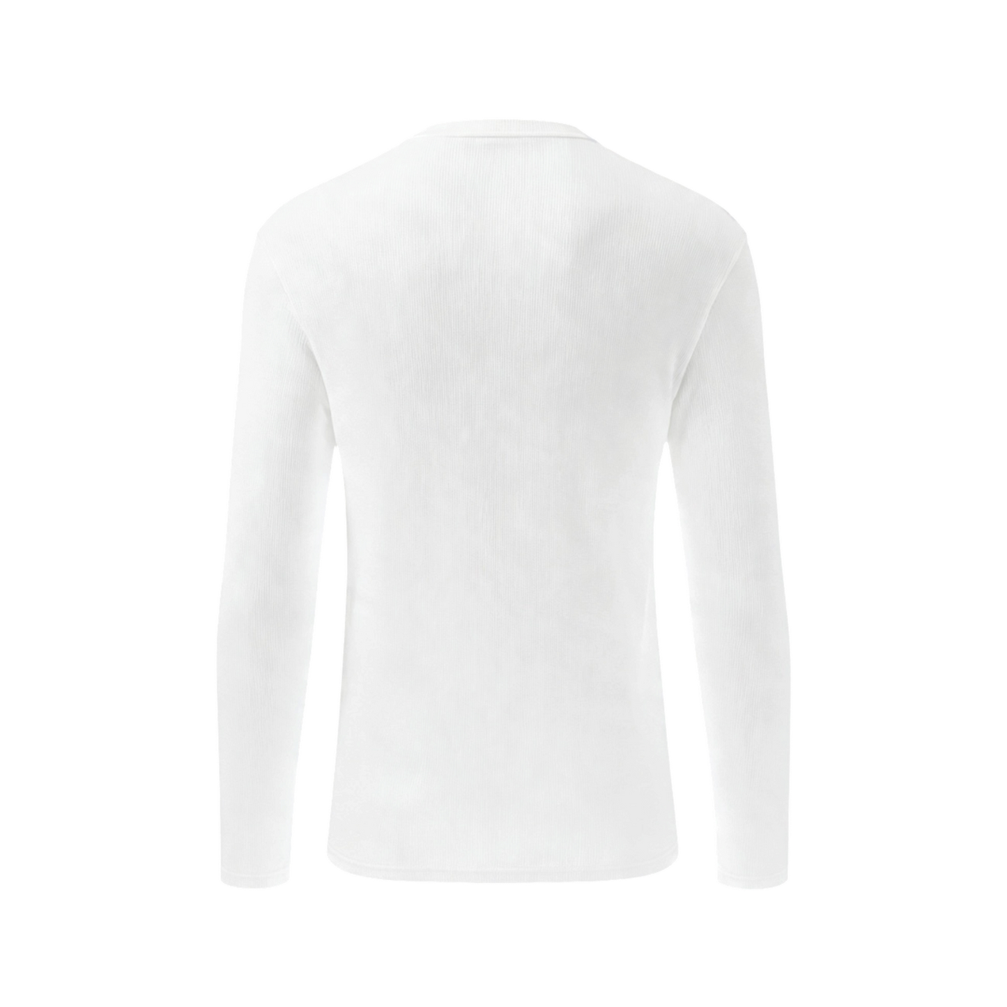 SEIJIN LONG SLEEVE HENLEY T-SHIRT