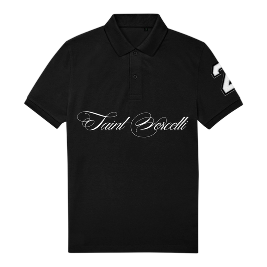 SAINT VERCETTI ‘2 POLO SHIRT BLACK