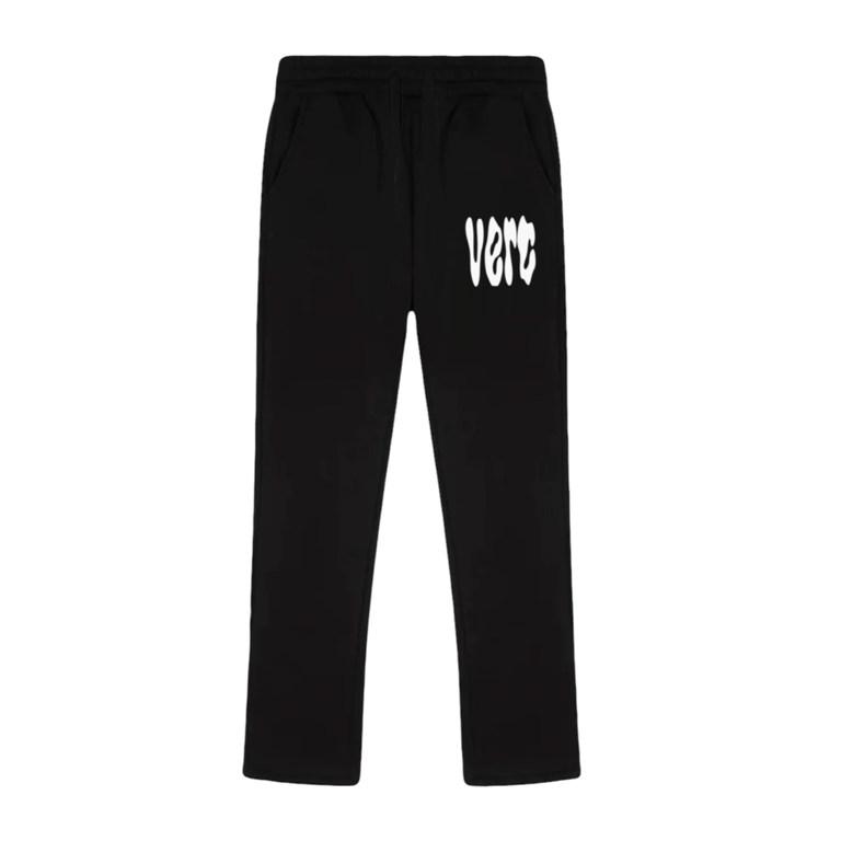 VERC SPLOSH PUFF FLARE JOGGERS BLACK